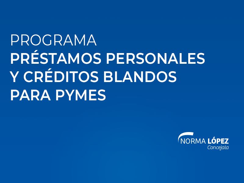 PROGRAMA DE PRESTAMOS PERSONALES Y CRÉDITOS BLANDOS PARA PYMES
